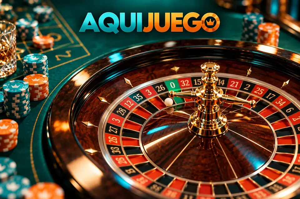 Ilustración: ruleta en AquiJuego